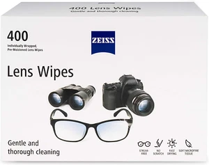 ZEISS Salviette per pulizia lenti pre-inumidite, 400 pezzi - Foto 1 di 8