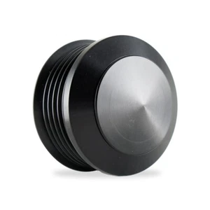 CBM-10510-B-KIT CBM 6 COSTILLAS BILLET LS POLEA ALTERNADOR CAMARO/GTO NEGRO - Imagen 1 de 4