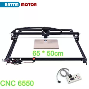 Máquina cortadora de grabado láser CNC grbl 6550 área 65 cm * 50 cm + controlador fuera de línea - Imagen 1 de 8