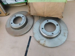 NOS BRAKE ROTOR ROTORS SET OF 2PCS FITS 1979 1980 SAAB 900 MODELS OBSOLETE PAIR - Picture 1 of 5