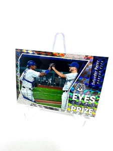 SALVADOR PEREZ 2021 Panini Mosaico Ojos en el Premio Mosaico de Plata KC CITY ROYALS - Imagen 1 de 2