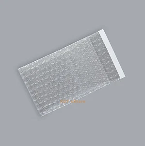 20 Clear Self Sealing Bubble Plastic Packing Pouches Bag 3" x 5"_80 x 130+20mm - Picture 1 of 12