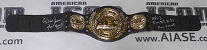 Dan Severn Signed WEC 1 2001 Toy Championship Belt PSA/DNA COA UFC Hall of Fame - Picture 1 of 5