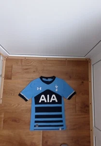 Tottenham Hotspur Under Armour 2015-2016 Away t shirt jersey Youth S M Boys - Picture 1 of 5