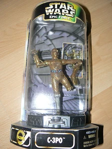 KENNER STAR WARS EPIC FORCE C-3PO 360 ROTATING FIGURE MINT IN BOX - Picture 1 of 1