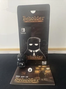 Beholder: Edición Completa Caja Arte, Libro de Arte, Pin y Figura (Sin Juego) - Imagen 1 de 11