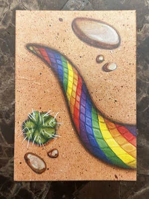 Gamewright Hisss Сменная Плитка Радужный Хвост - Снятая с производства Игра - Редкая - Изображение 1 из 2