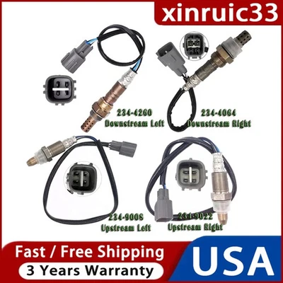 Juego de 4 sensores de oxígeno arriba+abajo para Avalon Camry 2007-2011 y Lexus ES350 3,5 L V6 Foto 1 de 4