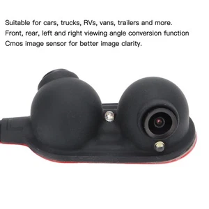 .⊹Left Car Door Side View Blind Spot Camera HD Night Vision IP68 Waterproof For - Bild 1 von 24