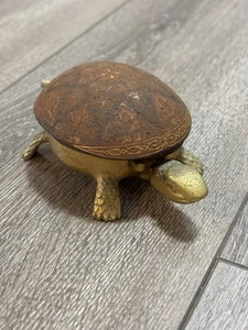 Campana Tortuga Vintage BOJ EIBAR ESPAÑA Latón NO FUNCIONA - Imagen 1 de 13