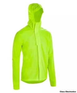 Decathlon 120 Rain Coat Jacket XL Waterproof Bike Coat Reflective Mens 3139648 N - Picture 1 of 3