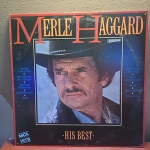 Merle Haggard - His Best - 1985 MCA-5573 Vinyl Record LP - Picture 1 of 4