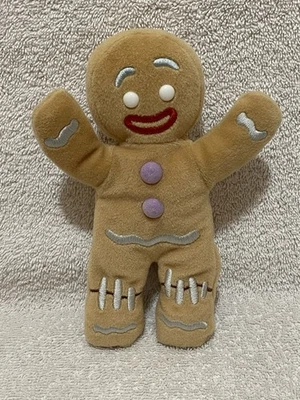 Ty Beanie Baby Gingy Gingerbread Man Shrek the Halls 2008 DVD excl. "Juguete de peluche 7""" Foto 1 de 4