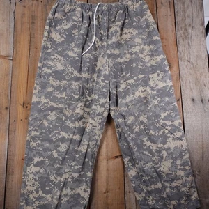 NurseJoe Digital Camouflage Cargo Scrub Pants Size Medium Drawstring - Picture 1 of 7