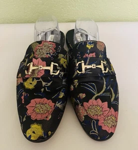 Steve Madden Men’s Slip On Festive Floral Formal Backless Loafers Size 13 EUC - Picture 1 of 10