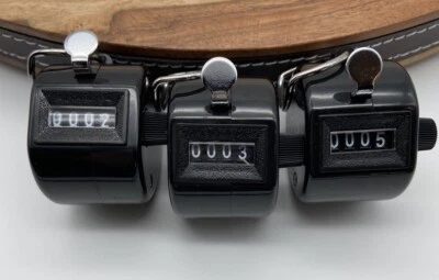 Lote de 3 contadores mecánicos de lanzamiento Rawlings PCM béisbol softbol Foto 1 de 4