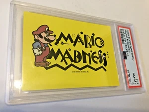 Mario Madness PSA 8 #21 1989 Topps Nintendo Spiel Tipp Sticker NEUWERTIG - Bild 1 von 4