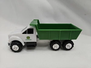 ERTL John Deere Green White Dump Truck 4” W x 1.5” H Made In China - Picture 1 of 6