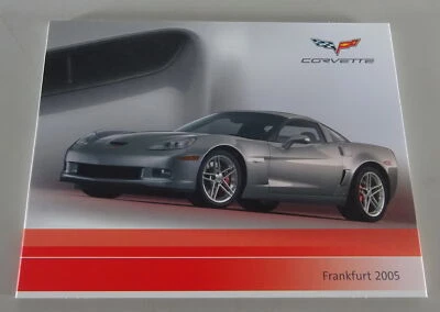 Presseinformation Su CD Der Iaa 2005 Con Chevrolet Corvette C6 - Immagine 1 di 3