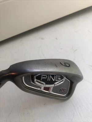 Left Handed Ping i15 Red Dot 6 Iron Regular Steel Shaft Ping Grip - Image 1 of 4