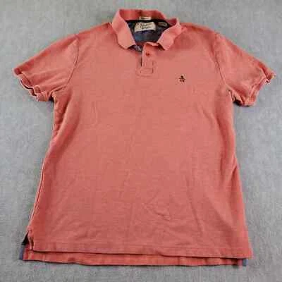 Camisa Polo Penguin By Munsingwear Para Hombre Mediana Rosa Coral Calce Clásico Foto 1 de 4