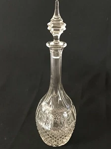 Vintage Mid Century Toscany Yugoslavia Crystal Decanter with Original Stopper - Picture 1 of 5