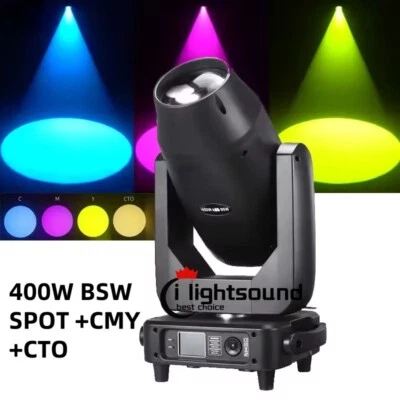 400W 3in1 CMY CTO Led spot Moving Head Light Beam wash zoom BSW stage show light - Image 1 of 4