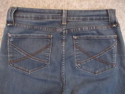 NYDJ Not Your Daughters Jeans Womens 10 Blue Denim Straight Leg Mid Rise 30x29 - Image 1 of 4