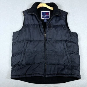 Free Country Men's Puffer Vest Insulated Full Zip Pockets Black Size XL - Picture 1 of 7