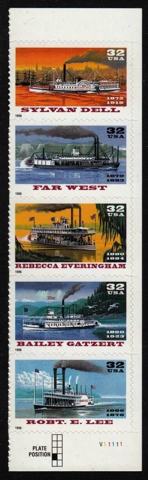 1996 Riverboats Sc 3095b SPECIAL DIE CUT LR plate number - Image 1 of 3