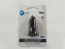 Onn 18w Power Delivery USB-C Car Charger - New ONA19W1511