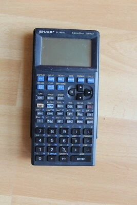 Sharp Scientific EL-9650 Grafikrechner grafikfähiger Taschenrechner Abitur Touch - Bild 1 von 3