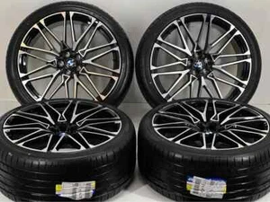 21x10 21x11.5 BMW BLK MACHINE X5M X6M WHEELS RIMS TIRES 5x120 X5 X6 F15 F85 F16 - Picture 1 of 6