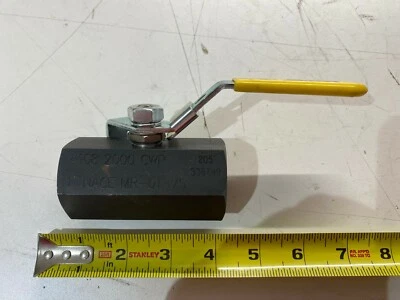 1" Sharpe Carbon Steel Ball Valve Standard Port 2000WOG FNPT x FNPT NACE MR-0175 - Image 1 of 3