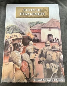 Libro de reglas de juego de guerra de mesa Reglas de compromiso 28 mm - Grandes juegos de escape - Nuevo - Imagen 1 de 3