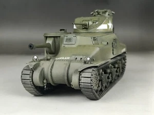 Modelo de tanque mediano Lee Cast Hull M3A1 de la Segunda Guerra Mundial construido 1/35 - Imagen 1 de 14