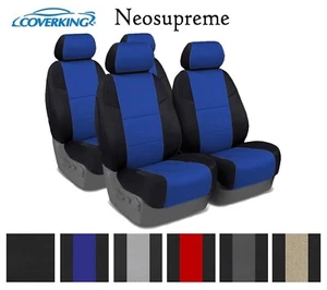 Coverking Custom Seat Covers Neosupreme Front and Rear Row - 6 Color Options - Picture 1 of 11