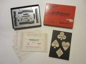 Auto Bridge PLay Yourself Card Game Deluxe Pocket Model No.PB - Picture 1 of 9
