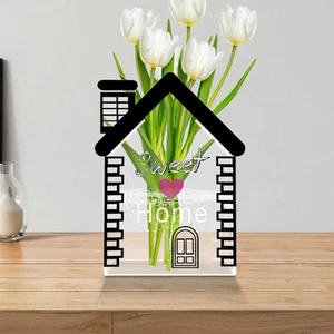 Decorative House Vase Versatile Creative Modern Party Favors Housewarming Gifts - Picture 1 of 7