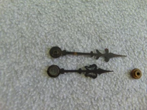 ANTIGUO PAR DE MANECILLAS DE RELOJ WATERBURY MANTLE PIEZAS BONITAS - Imagen 1 de 5