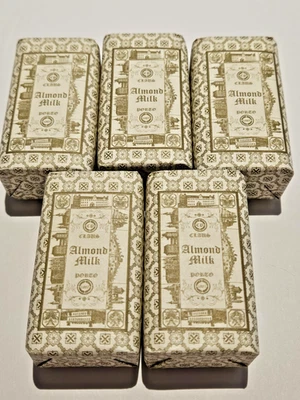 Claus Porto Almond Milk Mini Luxury Soaps Set of 5 Each 1.8 oz New Sealed - Image 1 of 4