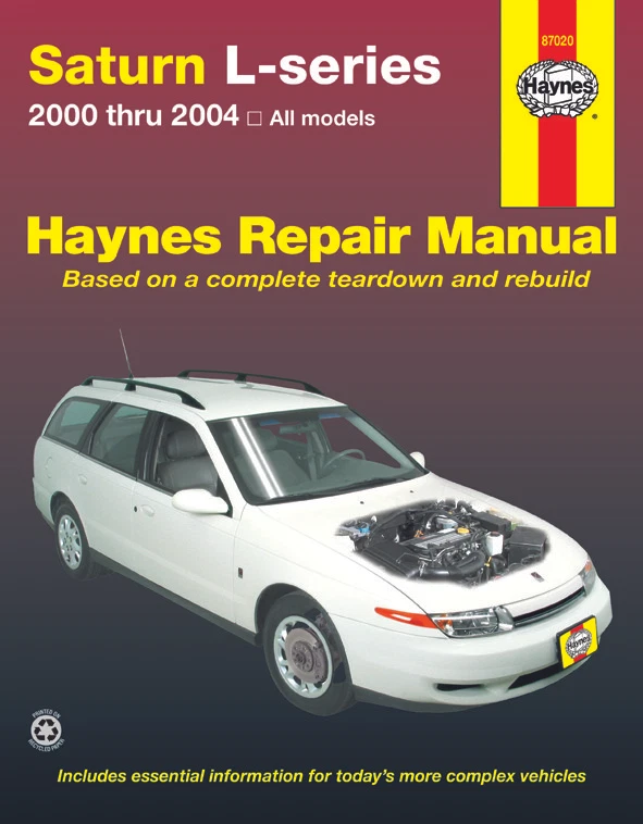 Libro manual taller taller reparación Saturn serie L 2000 - 2004 Haynes Foto 1 de 1