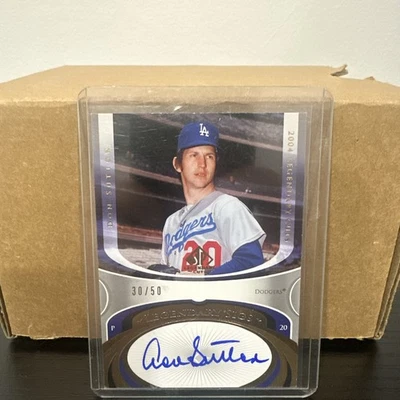 2004 SP Authentic Don Sutton Chirography On Card Auto Autograph /50 RARE HOF - Image 1 of 2