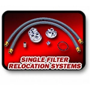 1158 Transdapt Kit Oil Filter Relocation for Chevy Pickup S10 S15 Ridgeline CL - Picture 1 of 1