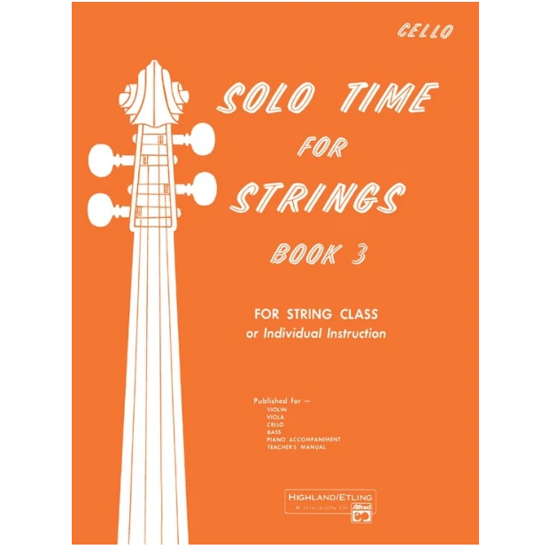 Solo Time for Strings, Cello Book 3 - Image 1 of 1