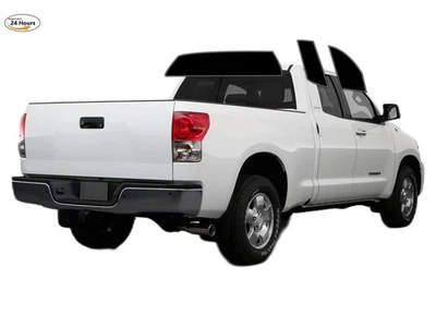 Kit de película de tinte de ventana de 2 capas precortada para Toyota Tundra 2007-2013 cabina extendida Foto 1 de 4