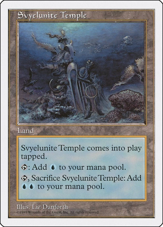 Svyelunite Temple N/A LP Normal Fifth Edition MTG EN - Image 1 of 1