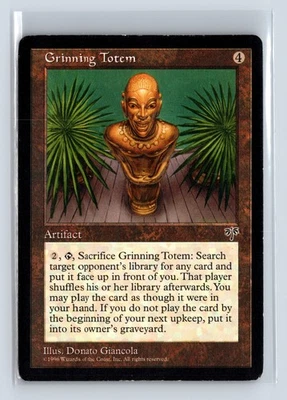 GRINNING TOTEM – MTG Magic the Gathering Card – Mirage – Rare - Image 1 of 4