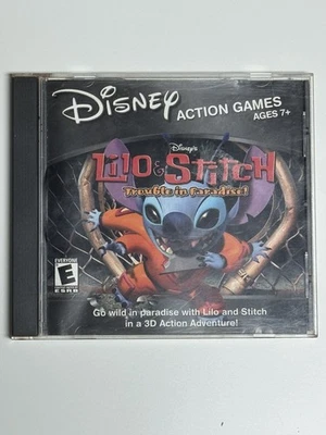 Disney's Lilo & Stitch Trouble in Paradise PC Game, 2002, Lilo & Stitch - Image 1 of 4