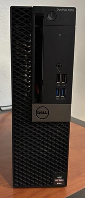 Dell Optiplex 5055 SFF AMD Ryzen 5 Pro 1600 16GB RAM NO HDD/SSD NO OS - Image 1 of 4